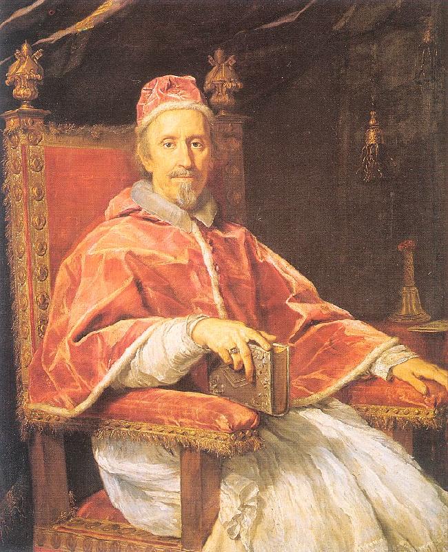 Maratta, Carlo Portrait of Pope Clement IX Germany oil painting art